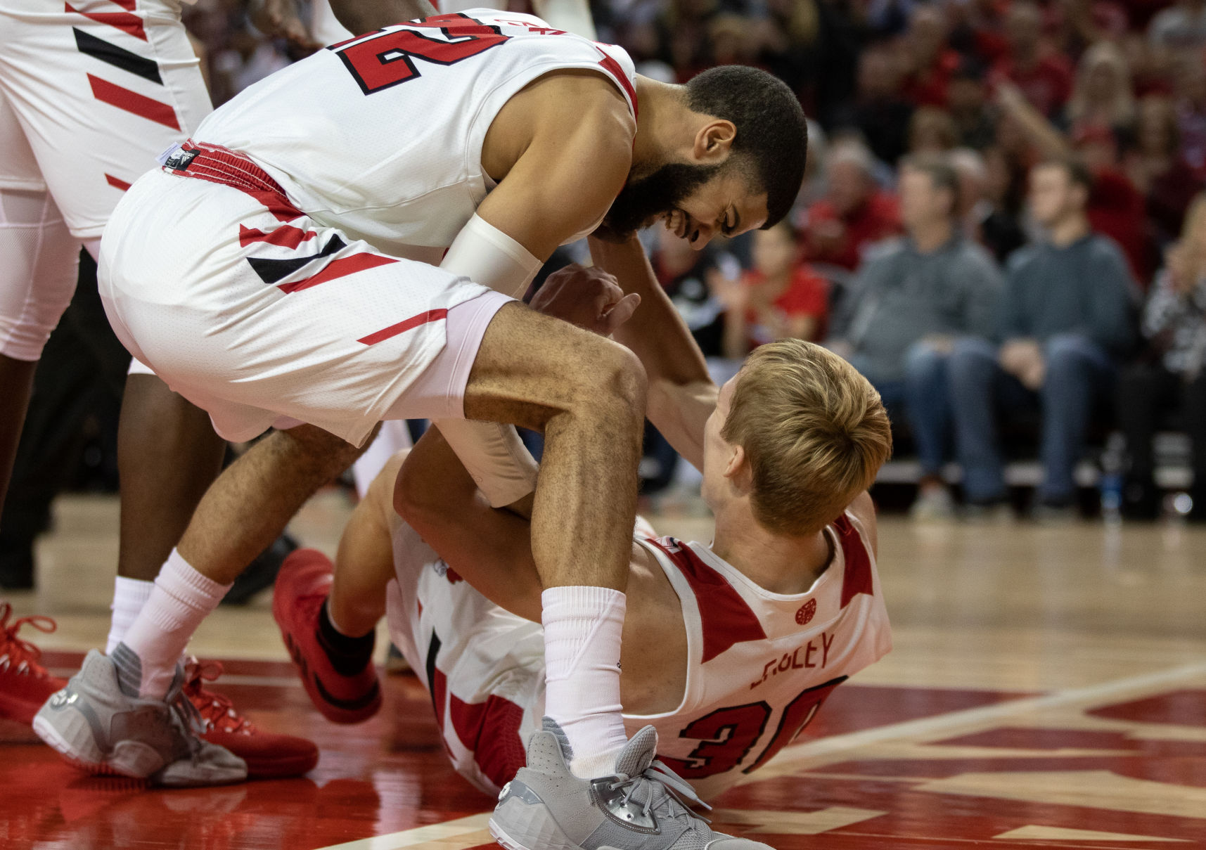 Nebraska Basketball vs. Iowa Photo No. 15